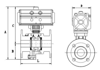 气动法兰衬氟球阀FV-5400详细2.jpg